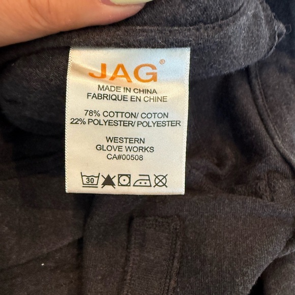 Jag Jeans Dark Gray Women's Soft cotton Pants - Picture 3 of 6